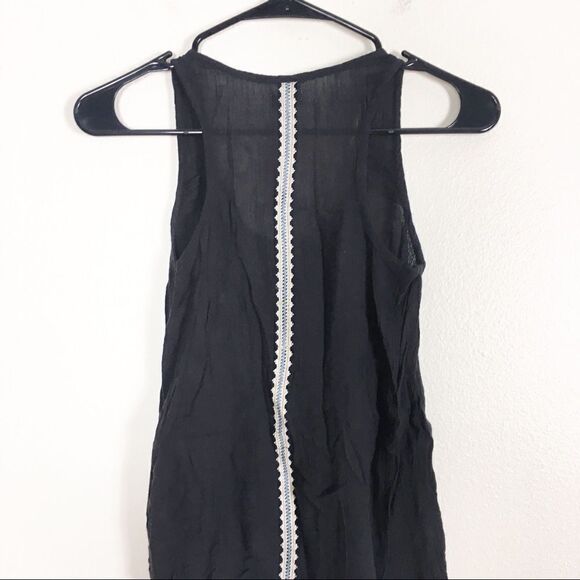 ASO TVD Ecote Black Tank Top with White & Blue Aztec Tank Top - Picture 5 of 8